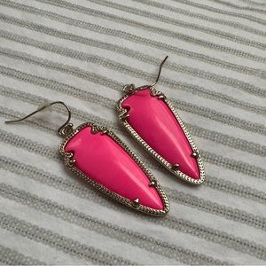 *Sold* Kendra Scott NEON Pink Earrings